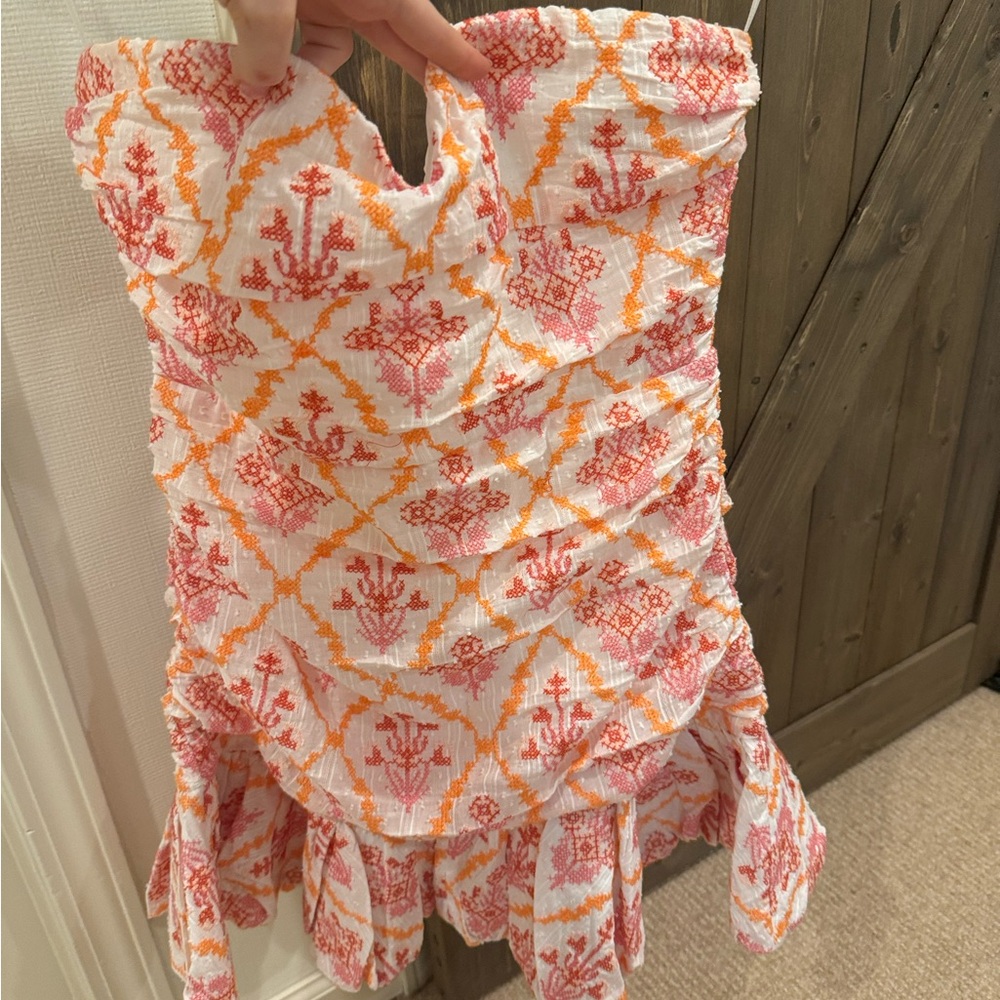 Hello Molly Vibrant Floral Mini Dress